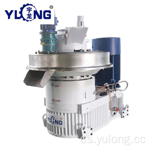 YULONG XGJ560 1.5-2TON / H tallos de algodón máquina de fabricación de pellets